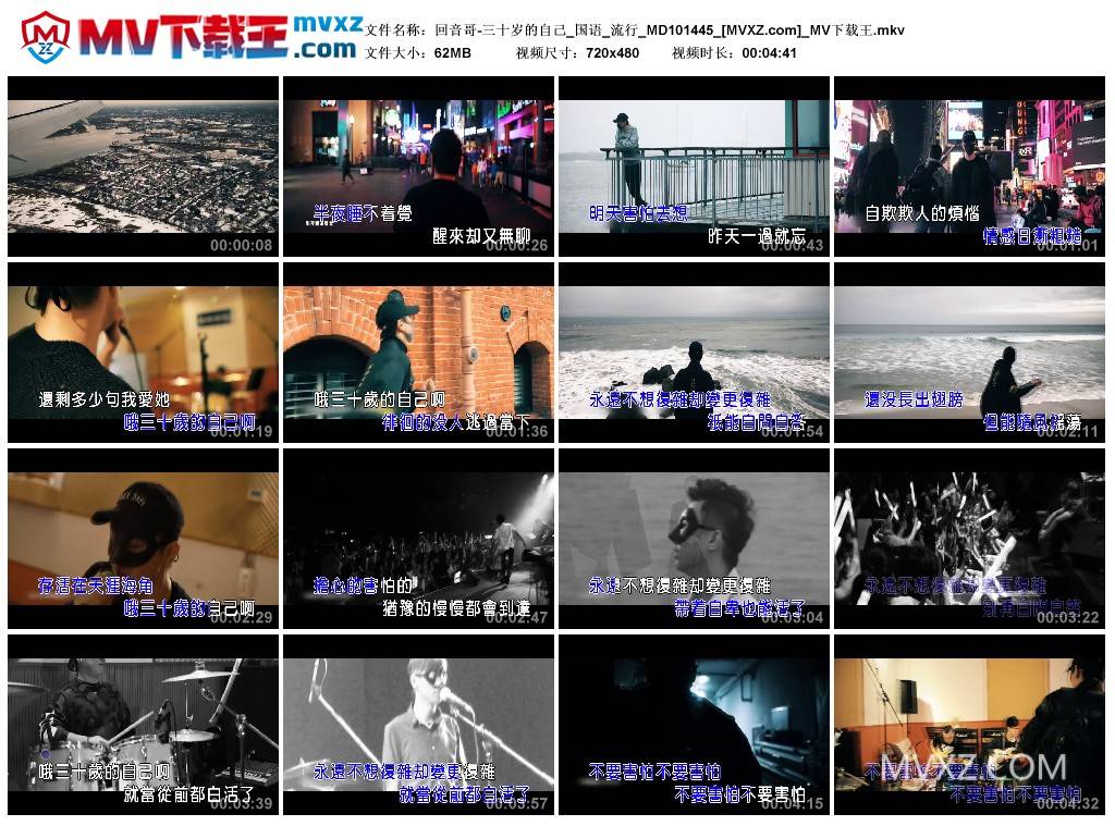 回音哥-三十岁的自己_国语_流行_MD101445